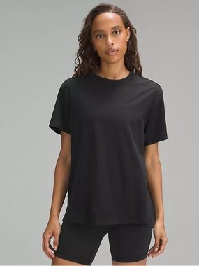 Lululemon All Yours Cotton T-Shirt - Black - Size Women’s 4
